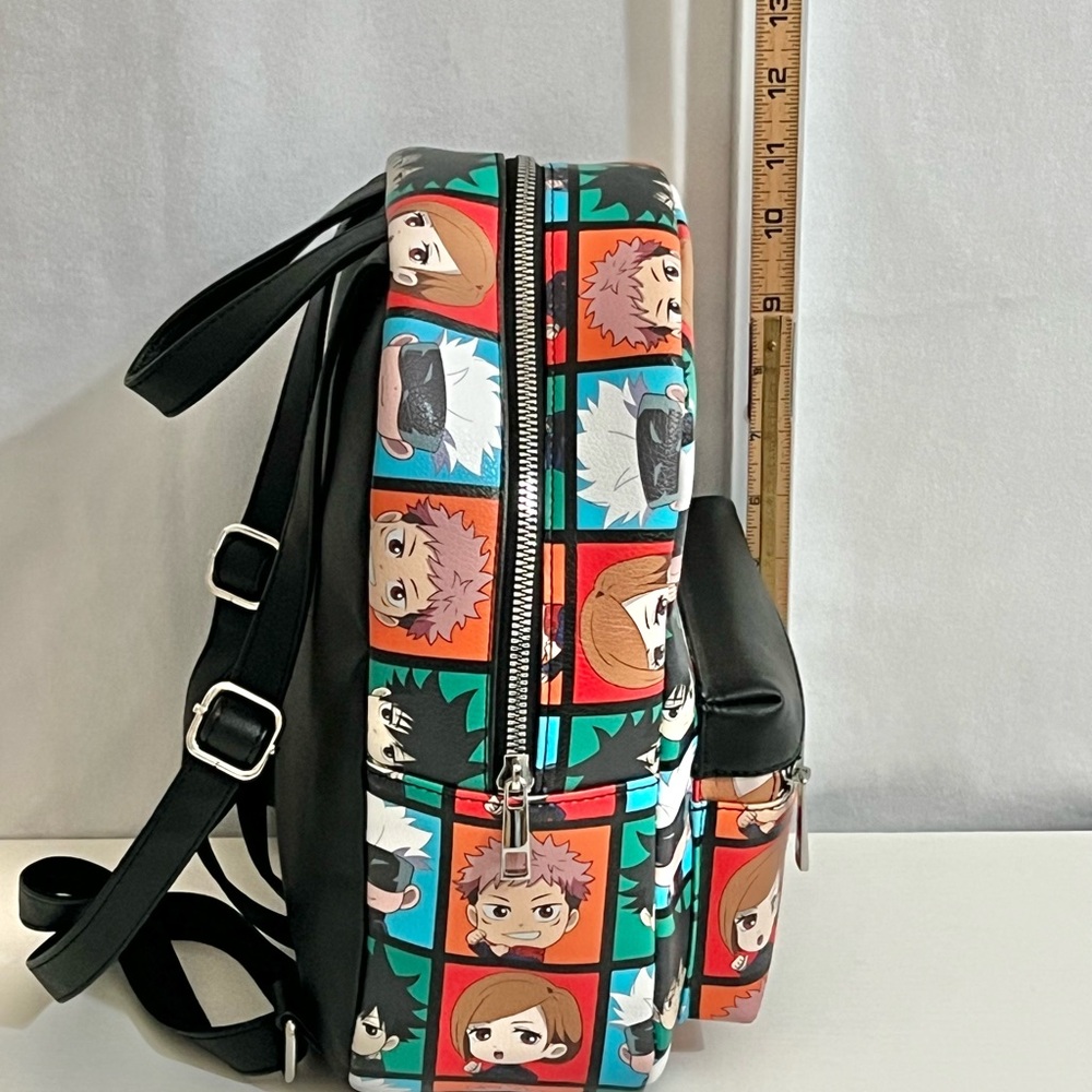 Jujutsu Kaisen Chibi Character Grid Mini Backpack Anime Characters - Picture 7 of 10